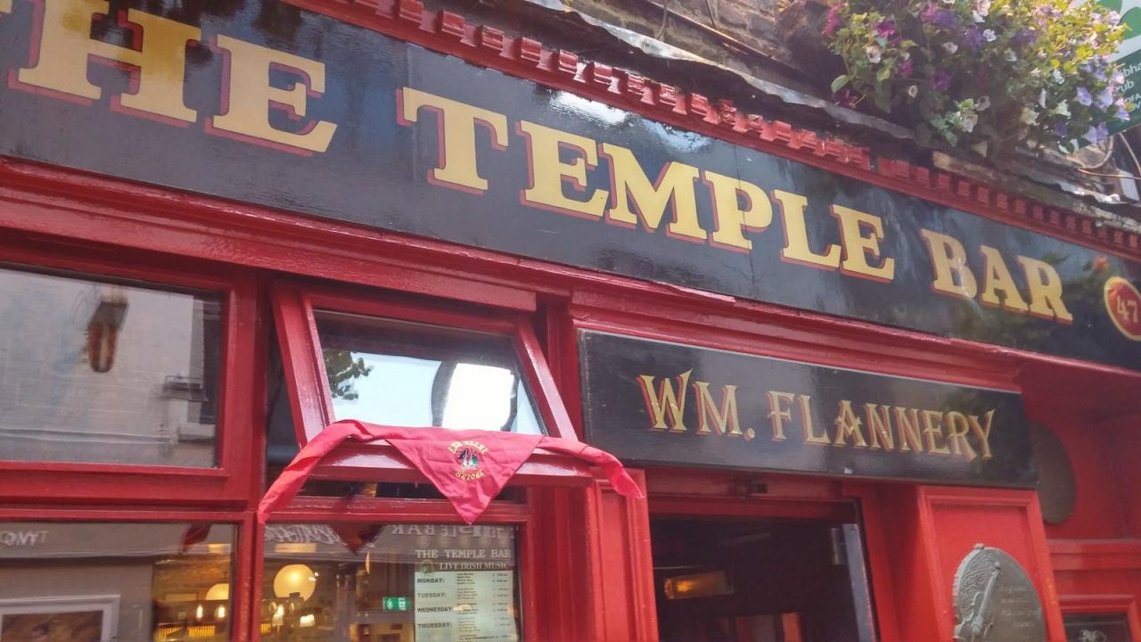 Temple Bar et autres estaminets